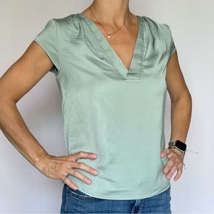 Cap sleeve blouse